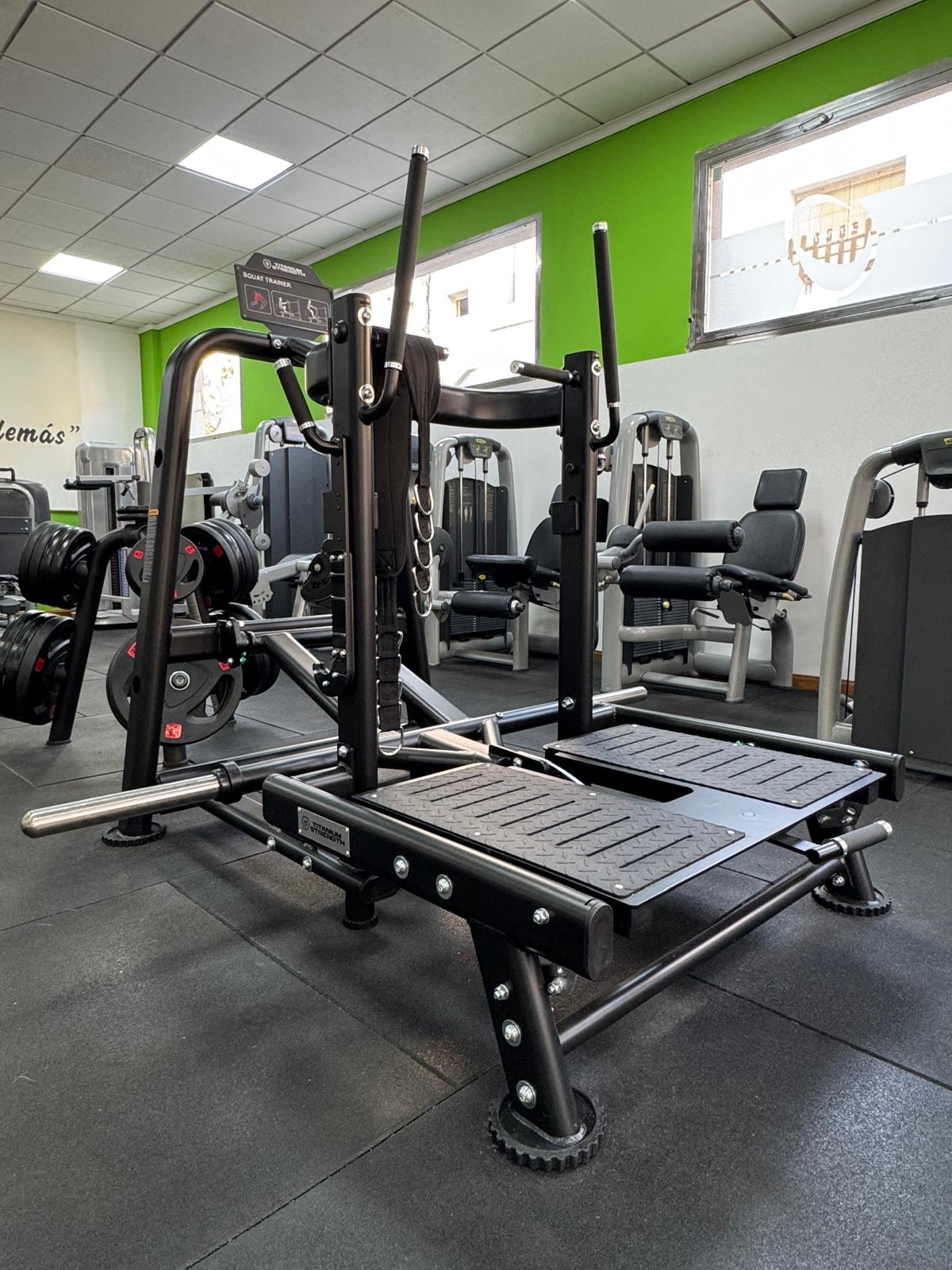 Instalaciones de sala de fitness y cardio de Entrena-T